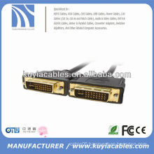 FOR HDTV DVI 25PIN CONNECTOR MALE TO MALE CABLE